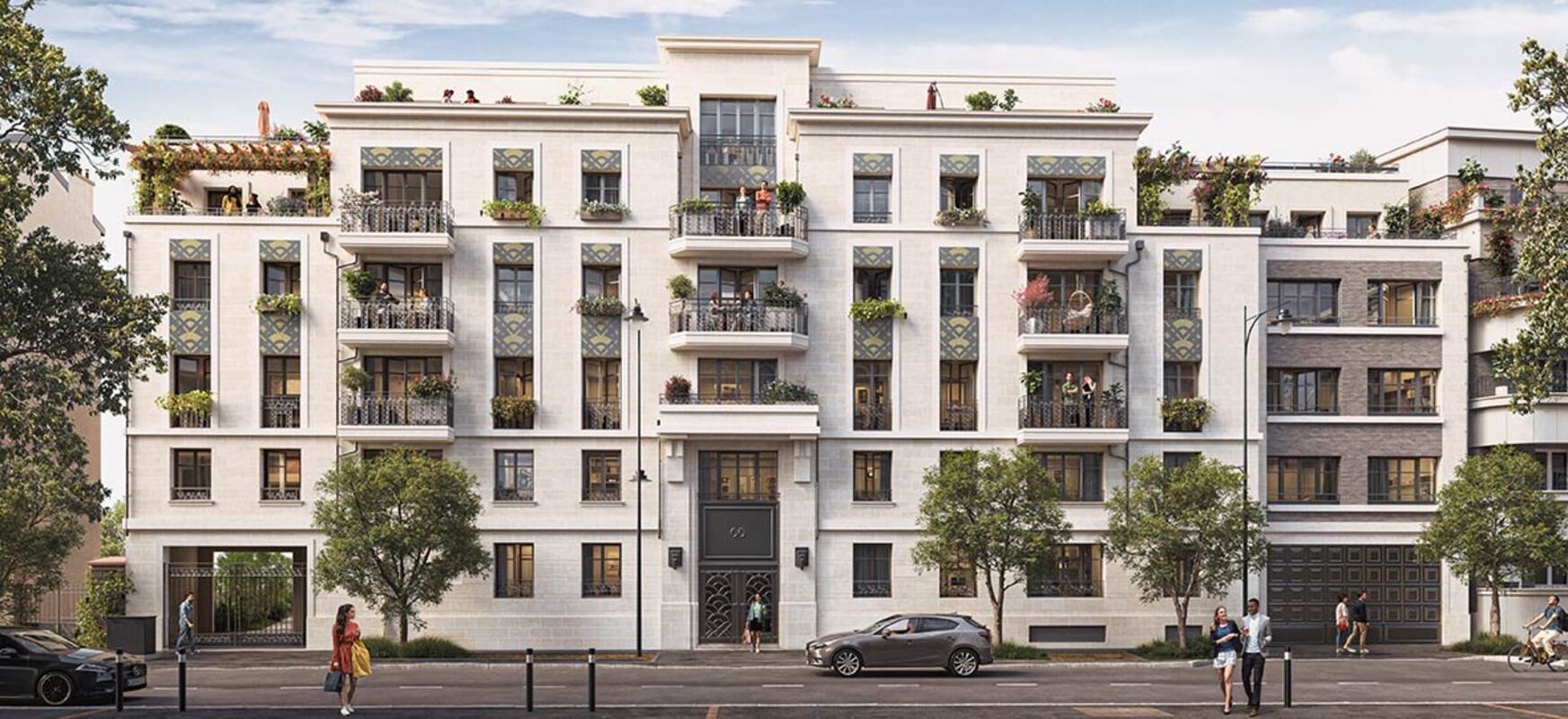 Villa charleston à Maisons alfort