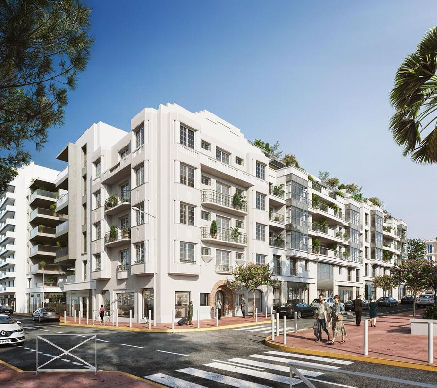 Beau rivage à Antibes