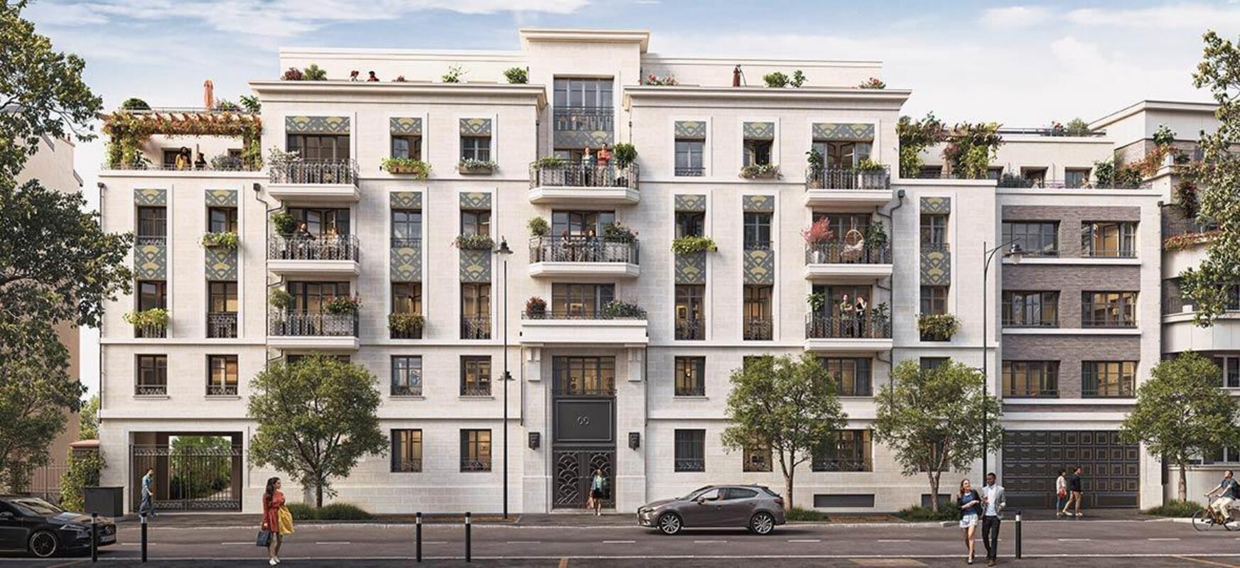 Villa charleston à Maisons alfort