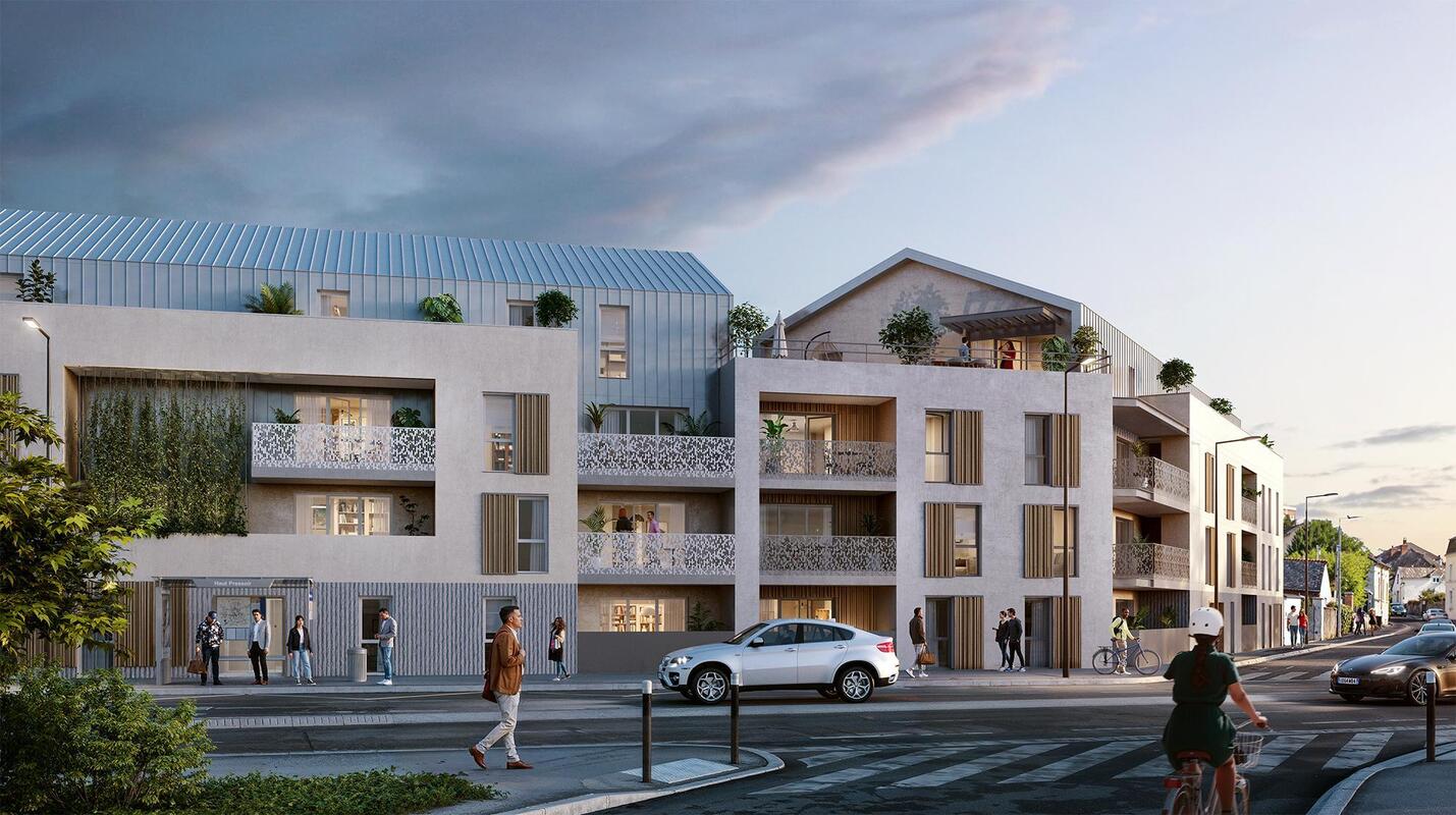 Les terrasses de la madeleine à Angers