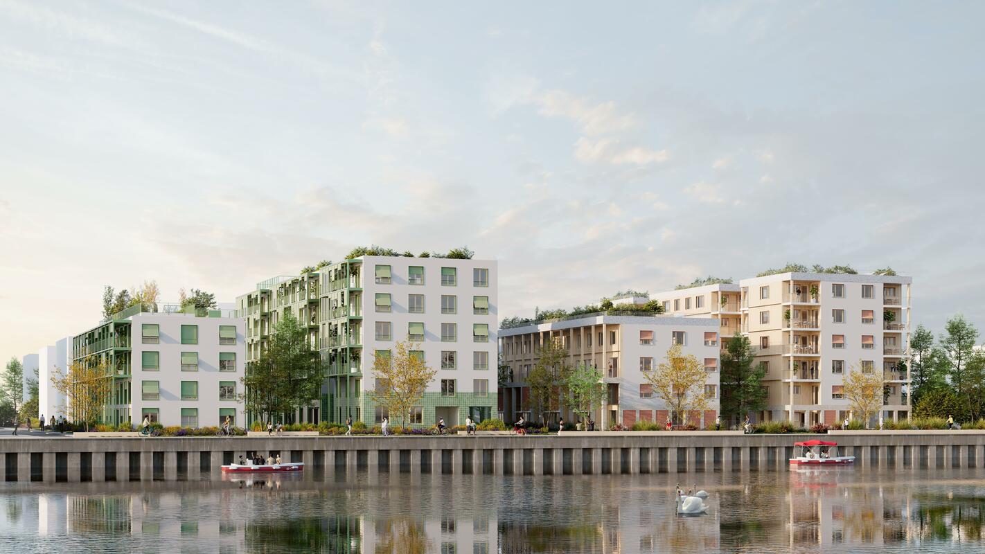 D'une rive a l'autre à Strasbourg